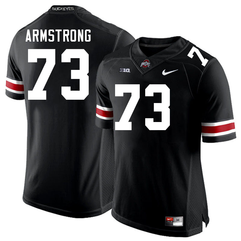 Ohio State Buckeyes Devontae Armstrong Men's's #73 Authentic Black College Football Jersey 2404KSVJ0